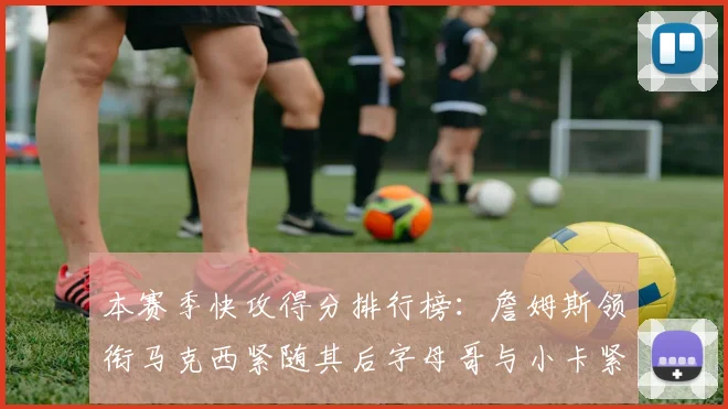 本赛季快攻得分排行榜：詹姆斯领衔马克西紧随其后字母哥与小卡紧追不舍